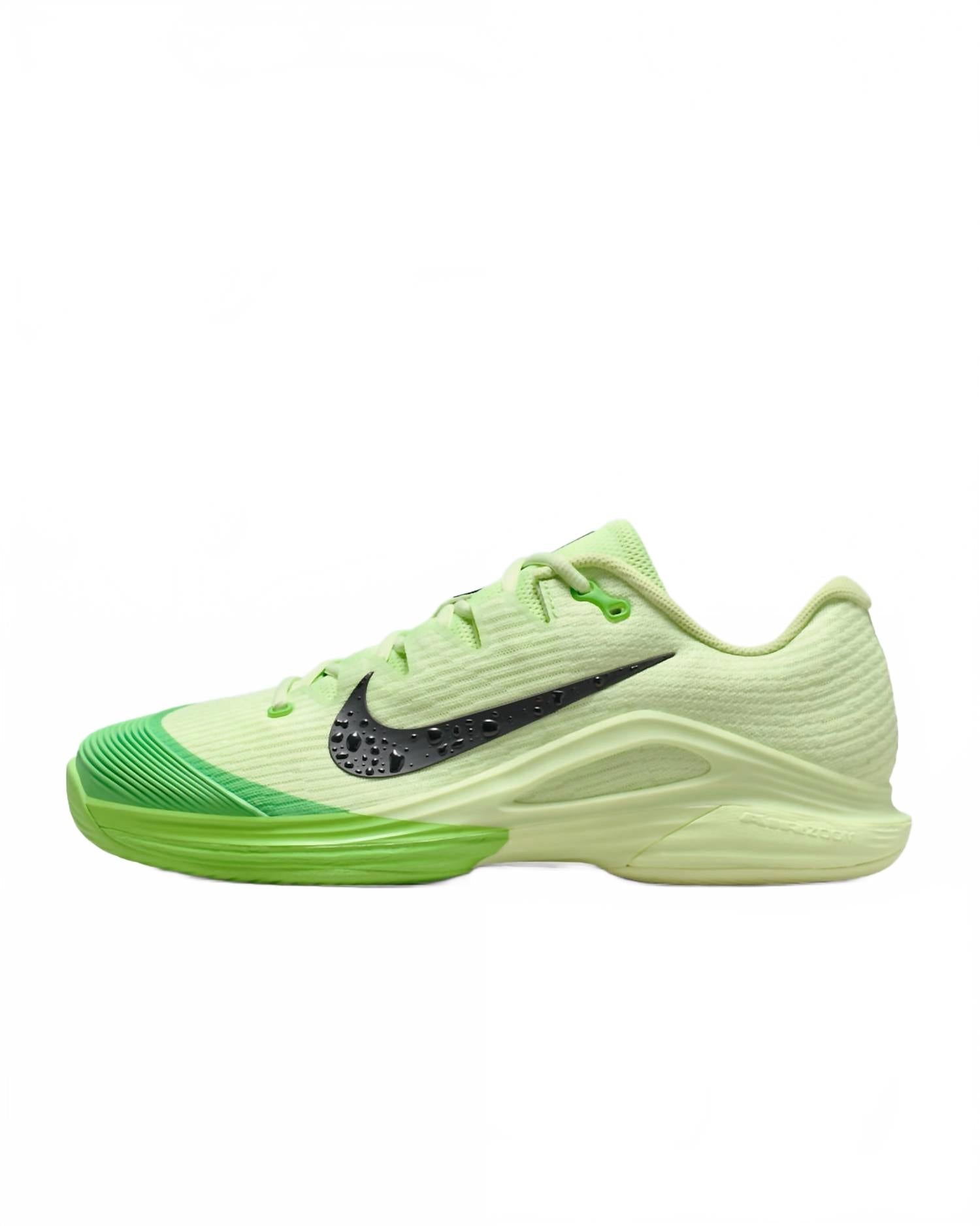 Men's Vapor 12 Hard Court Tennis Shoes In Light Liquid Lime/mean Green/sapphire/black