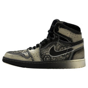 Nike Jordan 1 High Zoom Air CMFT 2 Día De Muertos Sneakers in Grey Leather