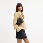 Coach Outlet Mini Carey Crossbody Bag In Signature Canvas