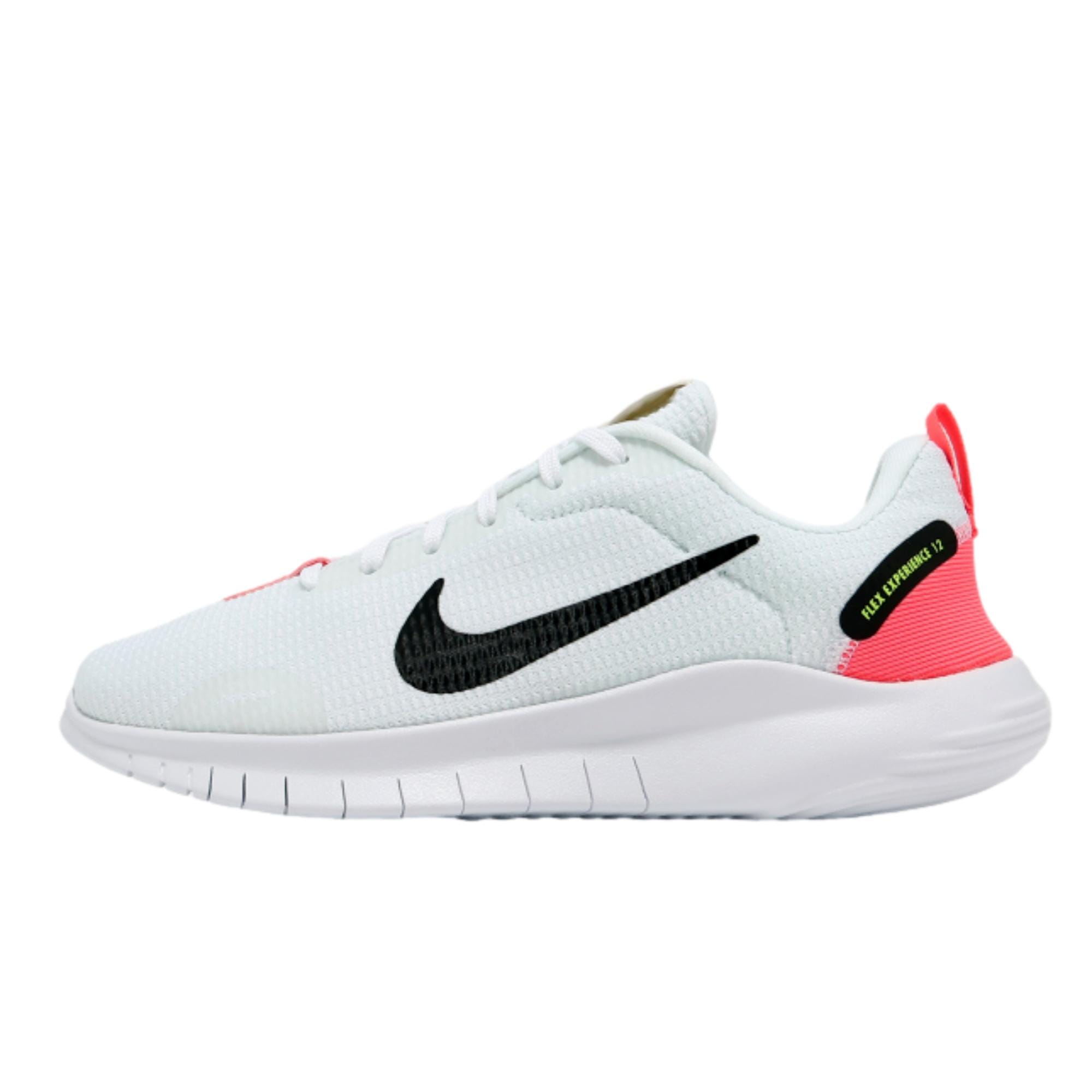 Women's Nike Flex Experience Rn 12 White / Hot Punch / Volt / Black DV0746-102