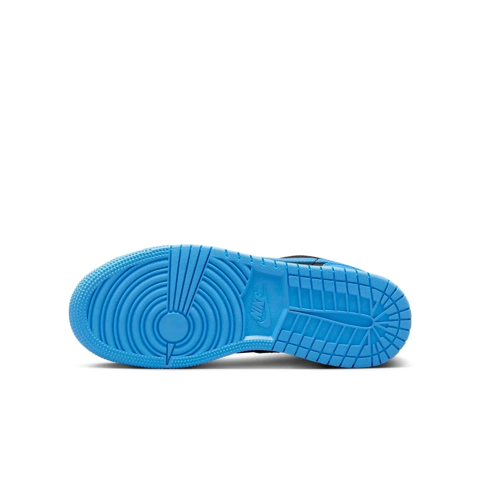 Youth Nike Air Jordan Low- Blue Leather Lifestyle Shoes HTAT112