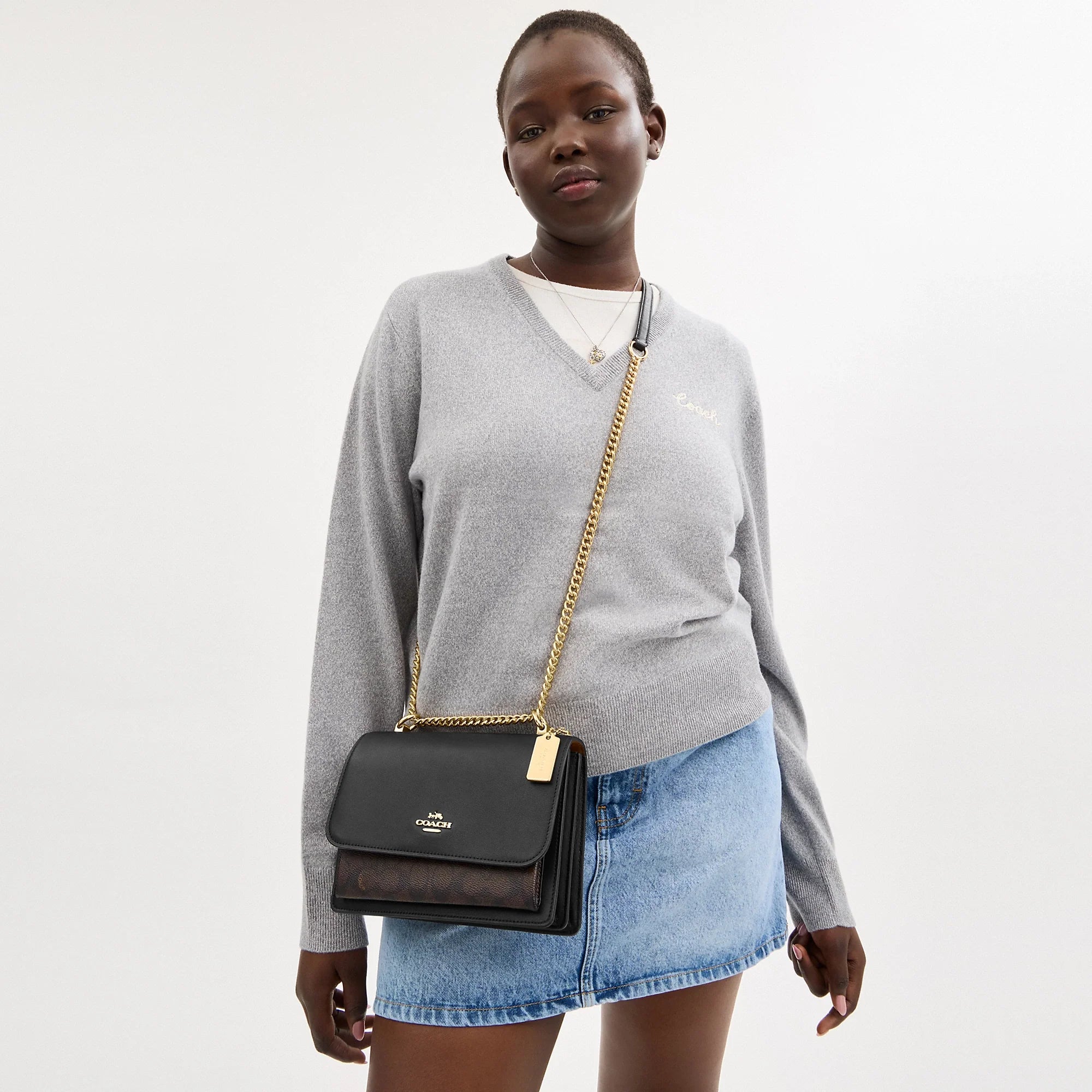 Coach Outlet Klare Crossbody Bag In Signature Canvas