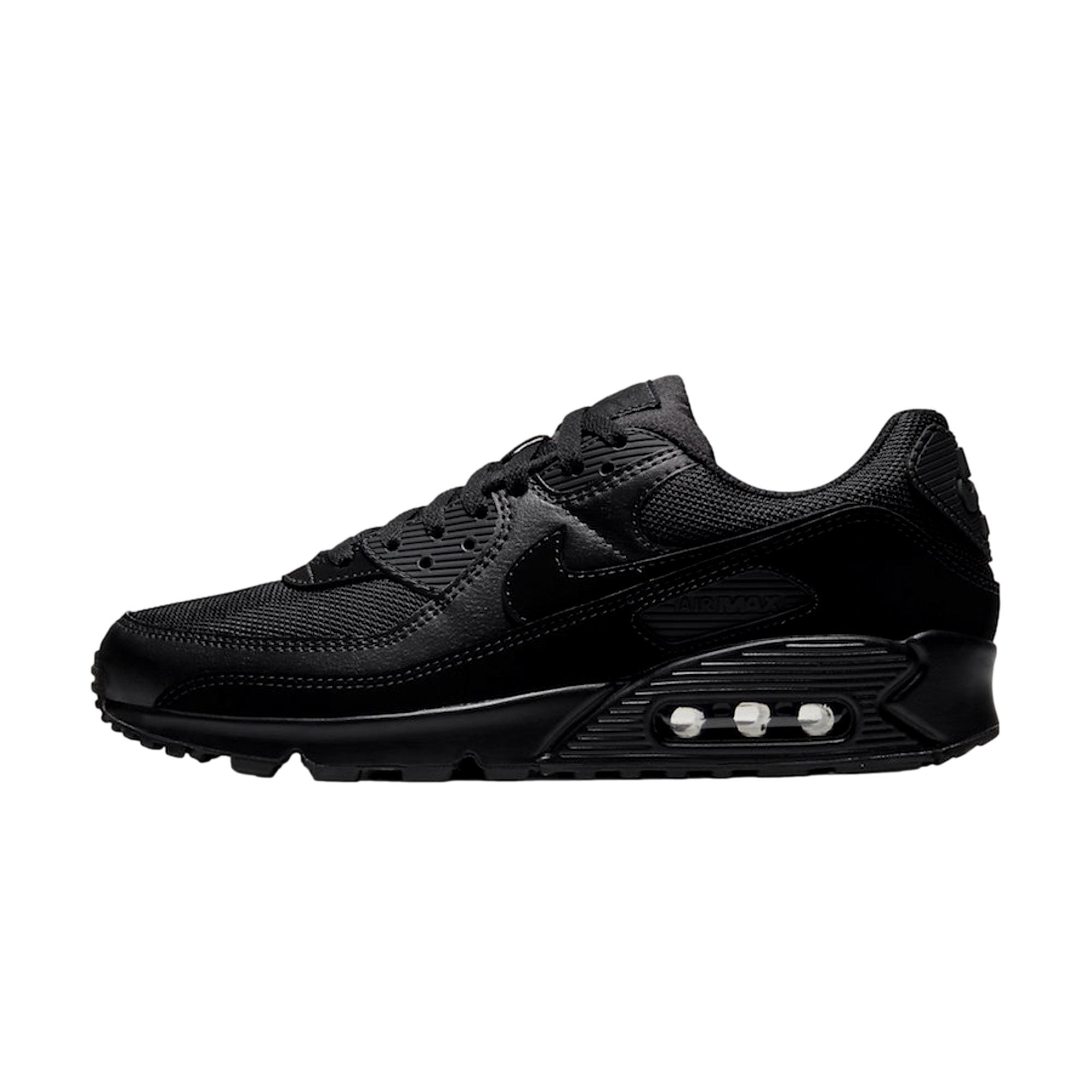 Men's Nike Air Max 90 Black / Black - Black - White CN8490-003