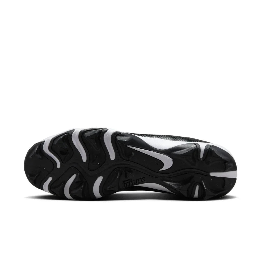 Men's Nike Alpha Menace 4 Shark FQ3875-001 Black White Football Cleats RHS7068