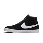 Men's Sb Zoom Blazer Mid Sneakers In Black White