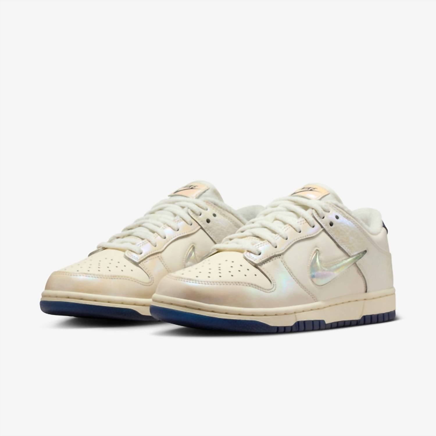 Women's Dunk Low Shoes In Soft Pearl