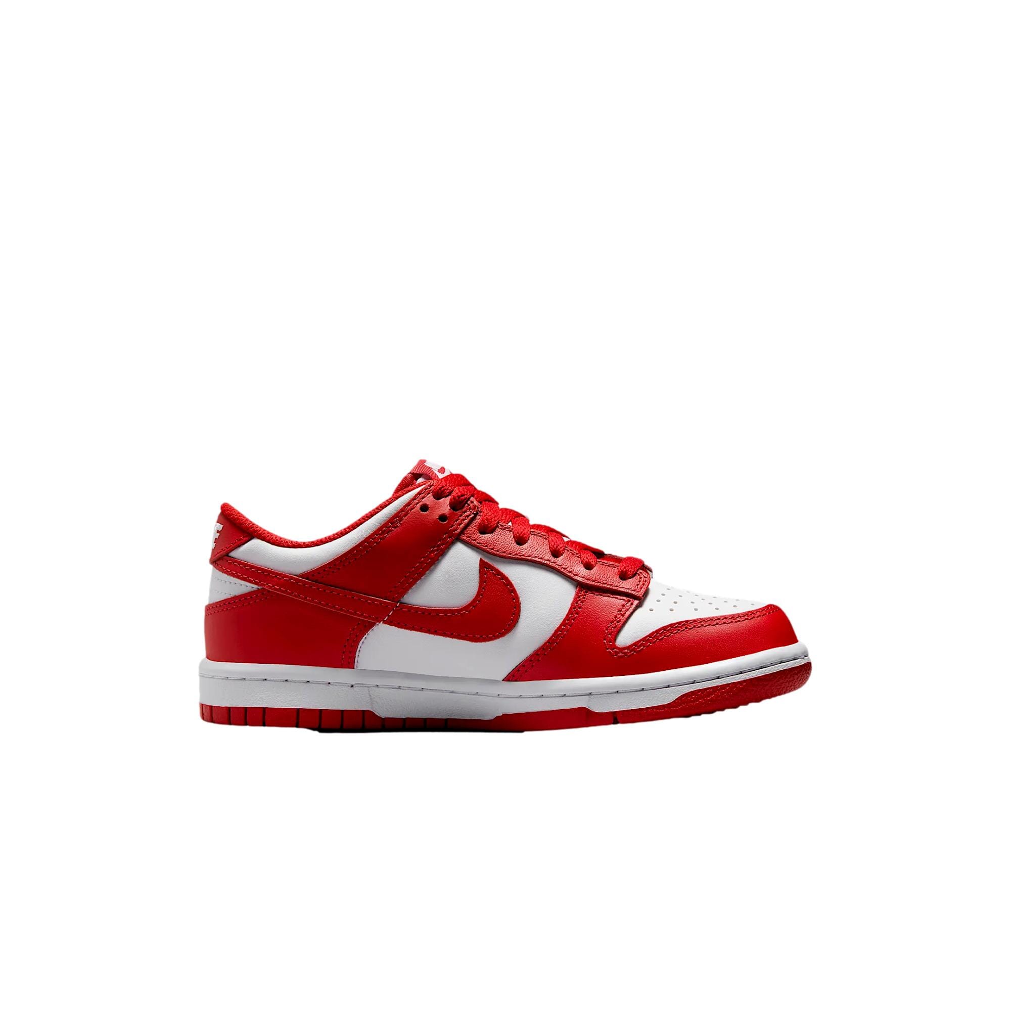 Grade-School Nike Dunk Low White/University Red FB9109-119