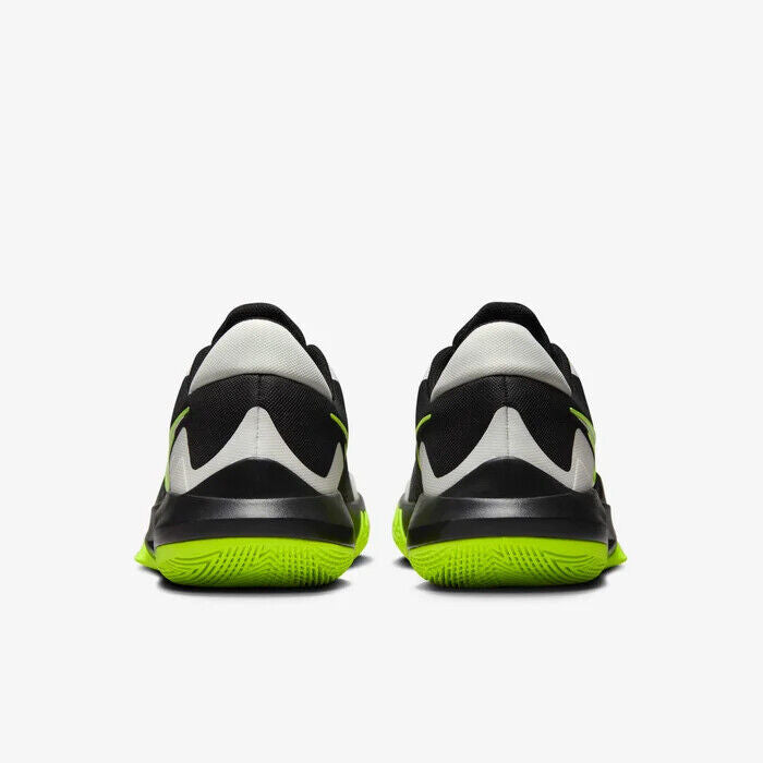 Men's Nike Precision 6 DD9535-009 Sneaker Black Volt Herringbone Basketball Shoes