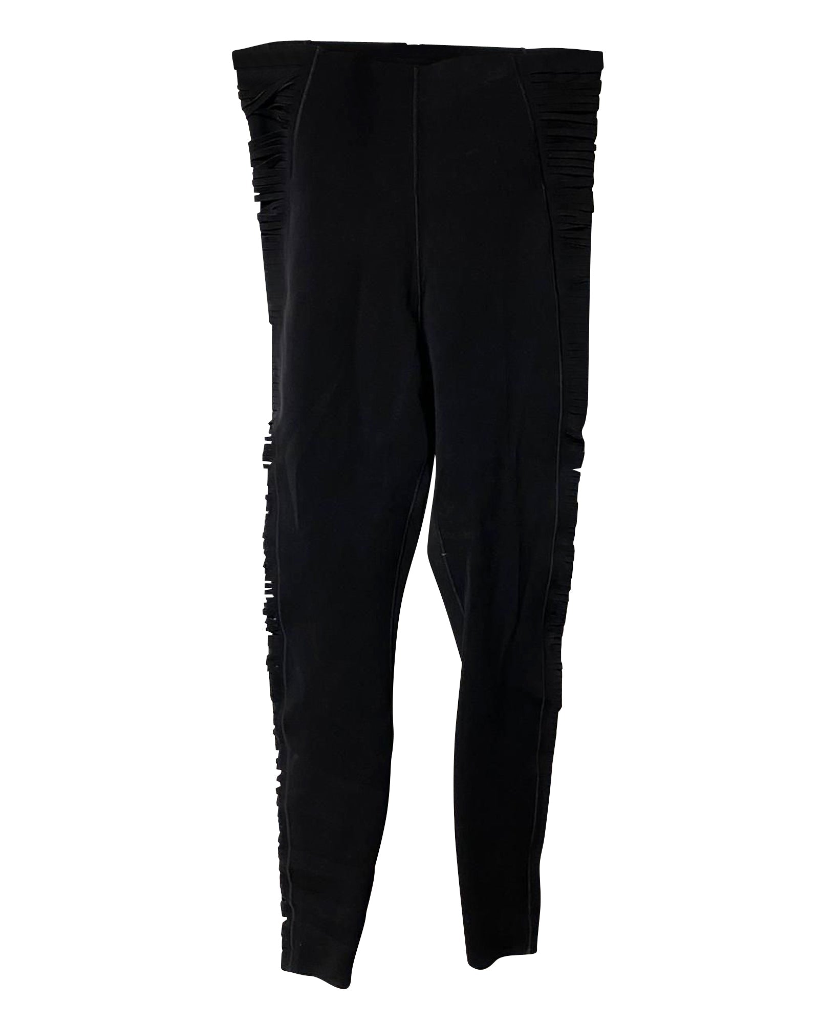 Nike Boutique Dri-fit Fringe Training Tights in Black Nylon