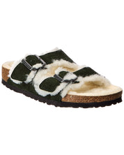 Birkenstock Arizona Shearling Suede Sandal