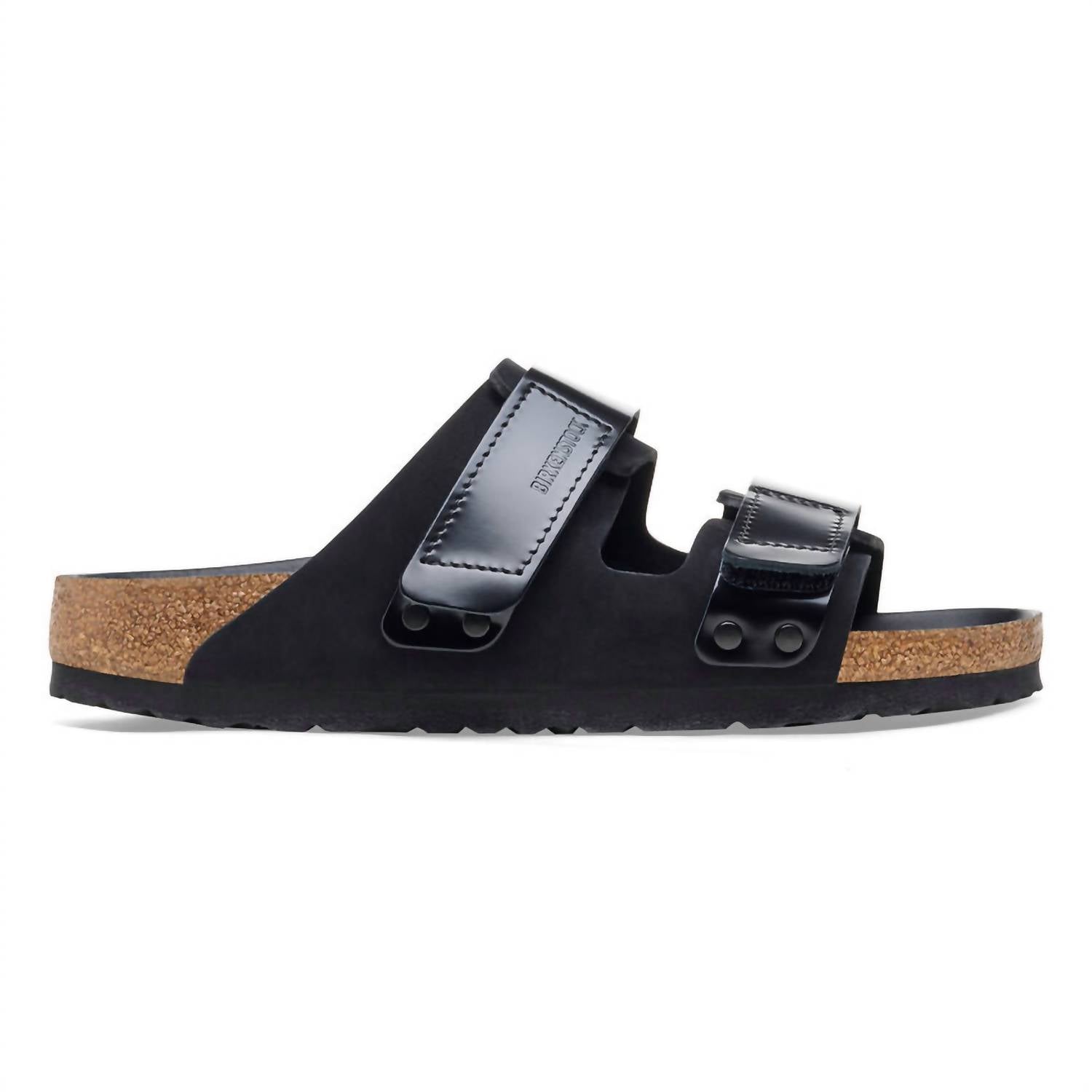 Women’S Uji Nubuck Leather Sandal In Black