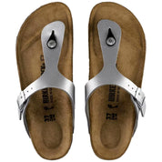 Women's Birkenstock Gizeh BS Silver 43851