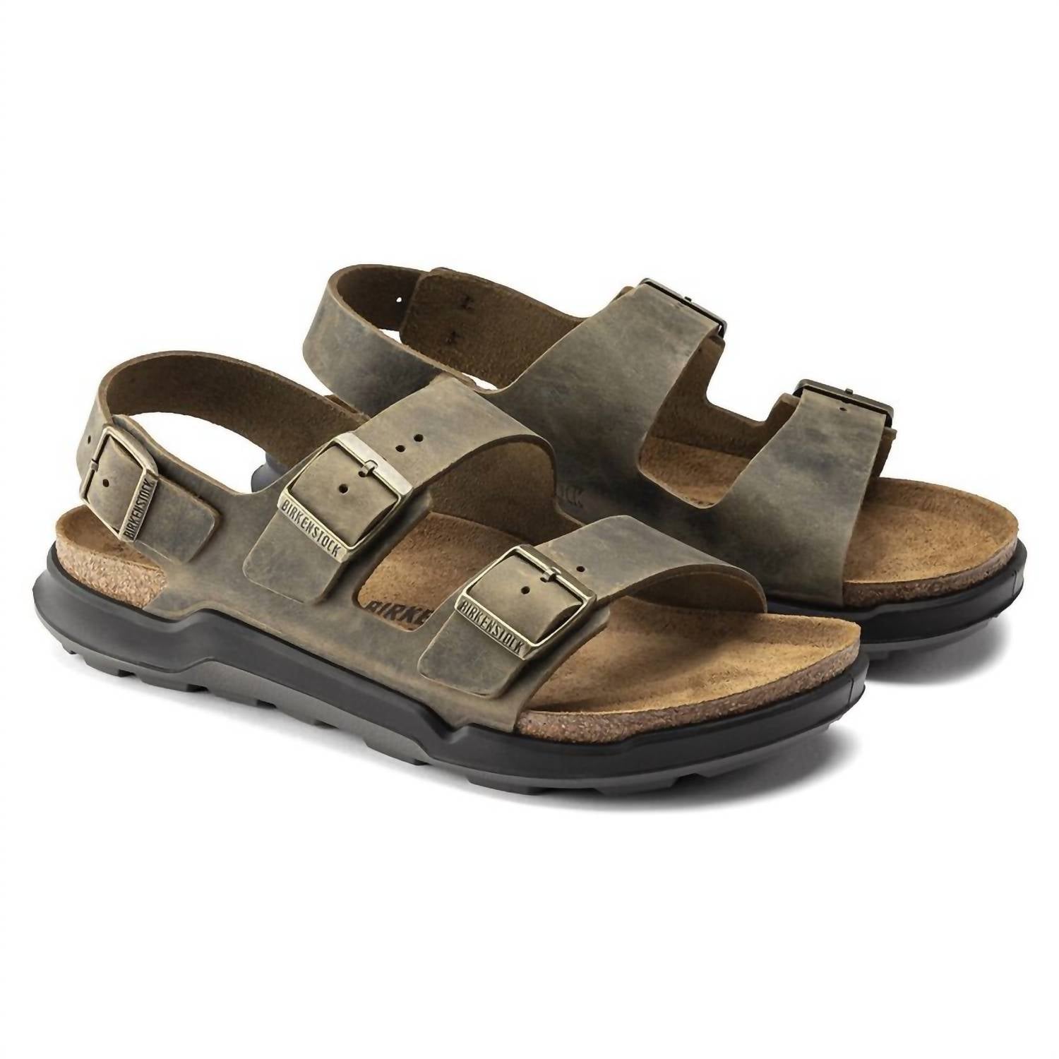 Men's Milano Rugged Sandals In Faded Khaki