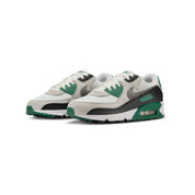 MENS NIKE AIR MAX 90_SUMMIT WHITE/SMOKE GREY-EVERGREEN AURA