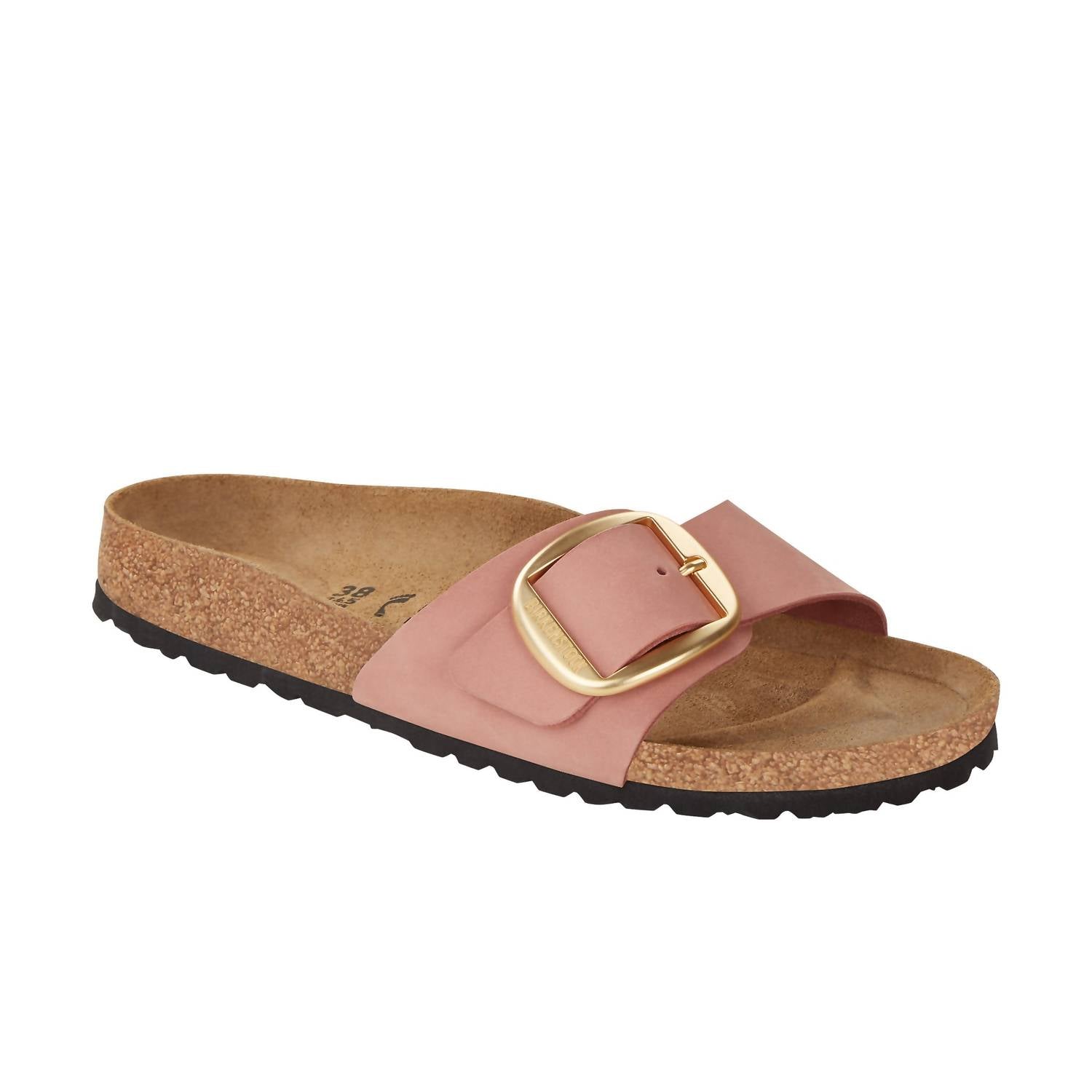 Women's Madrid Big Buckle Narrow Sandal In Old Rose