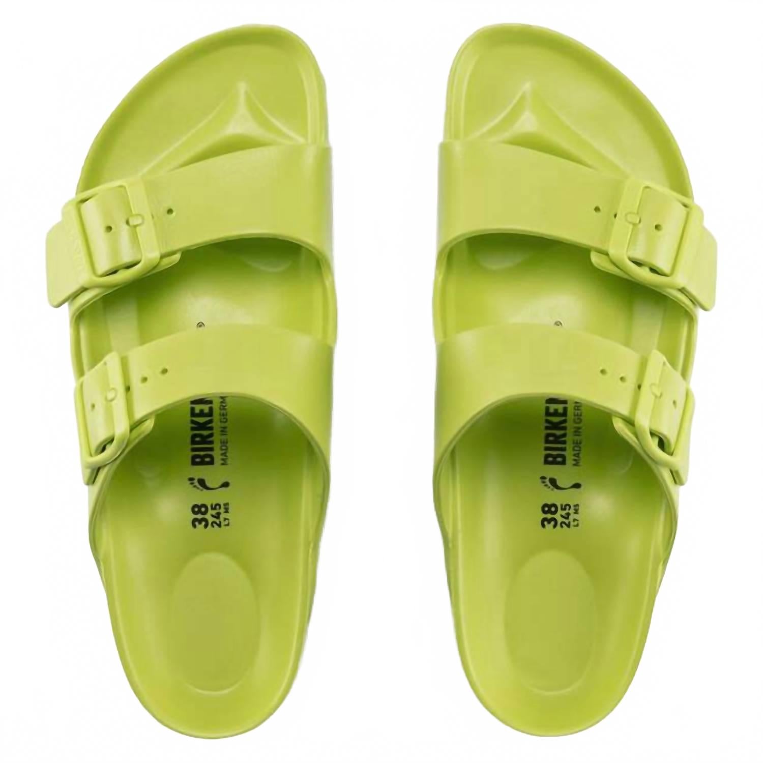 Men's Arizona Eva Flip-Flops In Lime