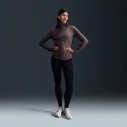 Swift High Waisted 7/8 Running Leggings With Pockets In Black