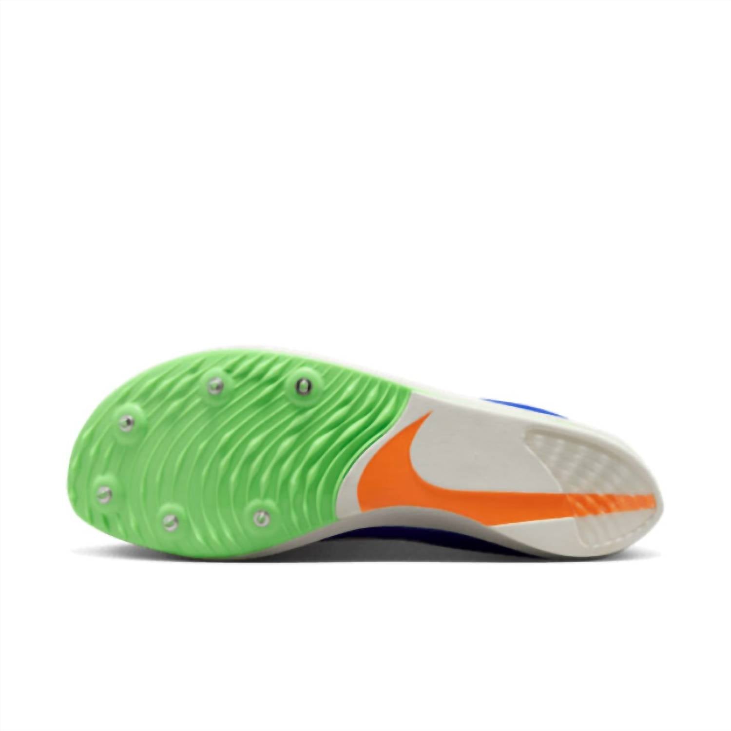 Men's Zoomx Dragonfly Trcak Distance Spike Shoes In Racer Blue