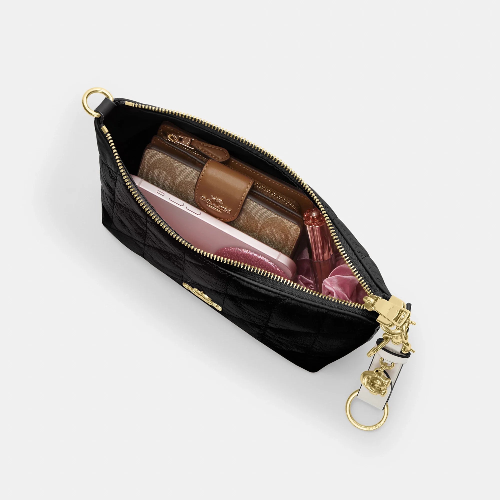 Coach Outlet Caitlin Shoulder Bag With Quilting