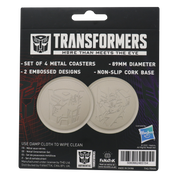 Fanattik Transformers Set of 4 Embossed Metal Coasters
