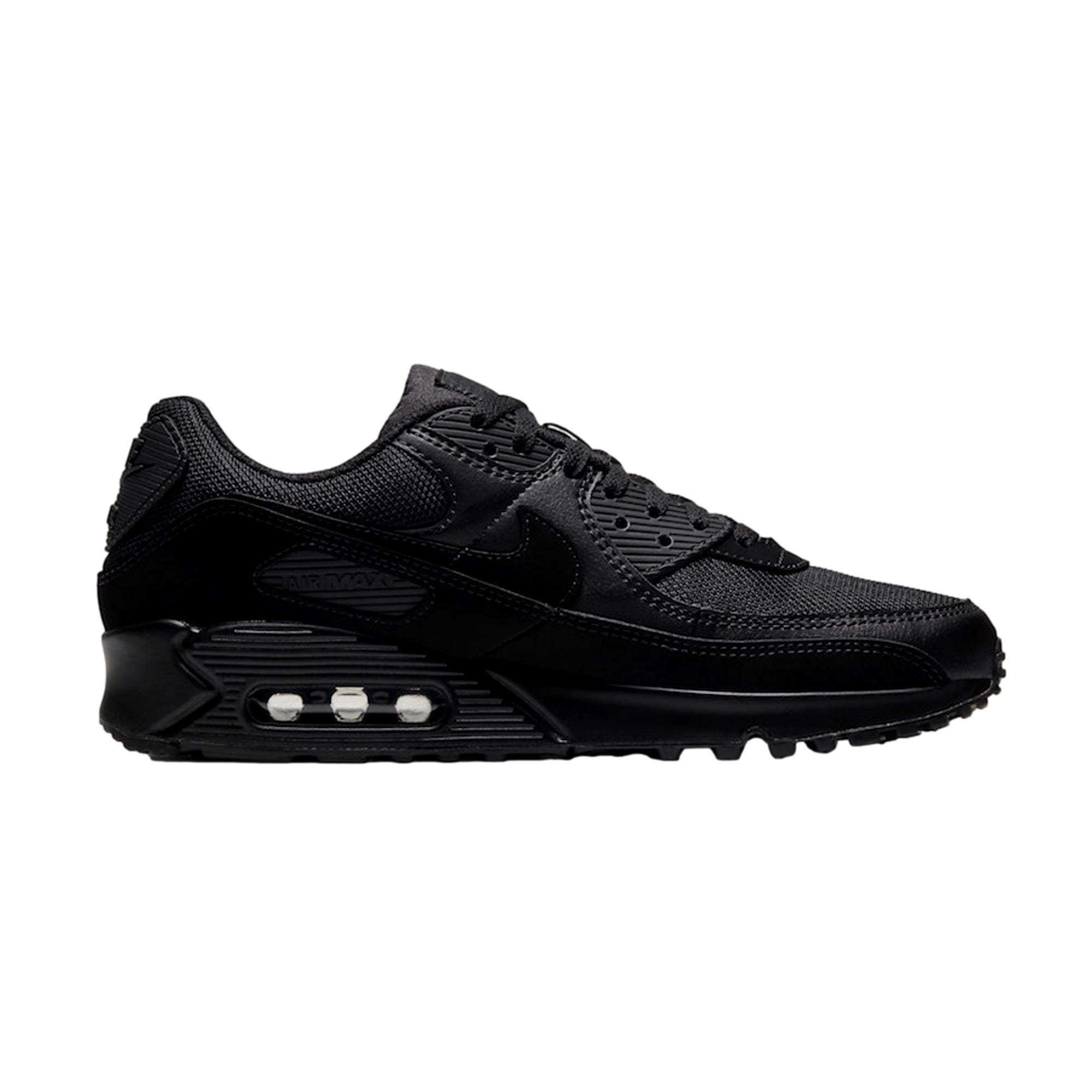 Men's Nike Air Max 90 Black / Black - Black - White CN8490-003