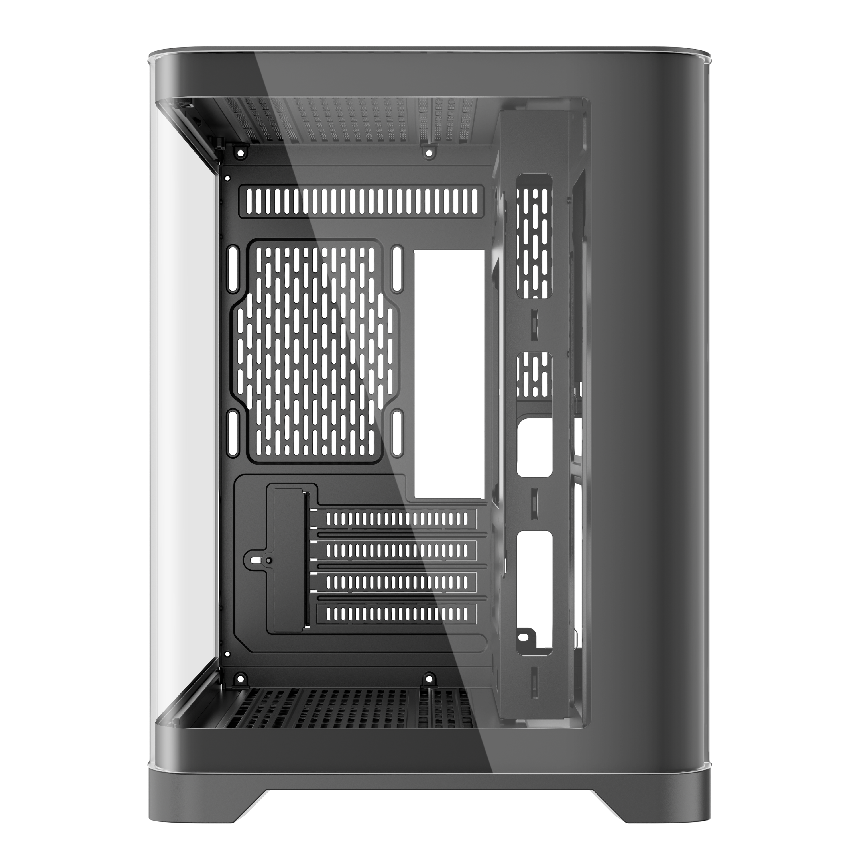 1st Player UV5 M-ATX ITX PC Gaming Case (Black)