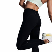Dri-Fit Swift High Rise 7/8 Tight Leggings In Black/black/reflective Silver