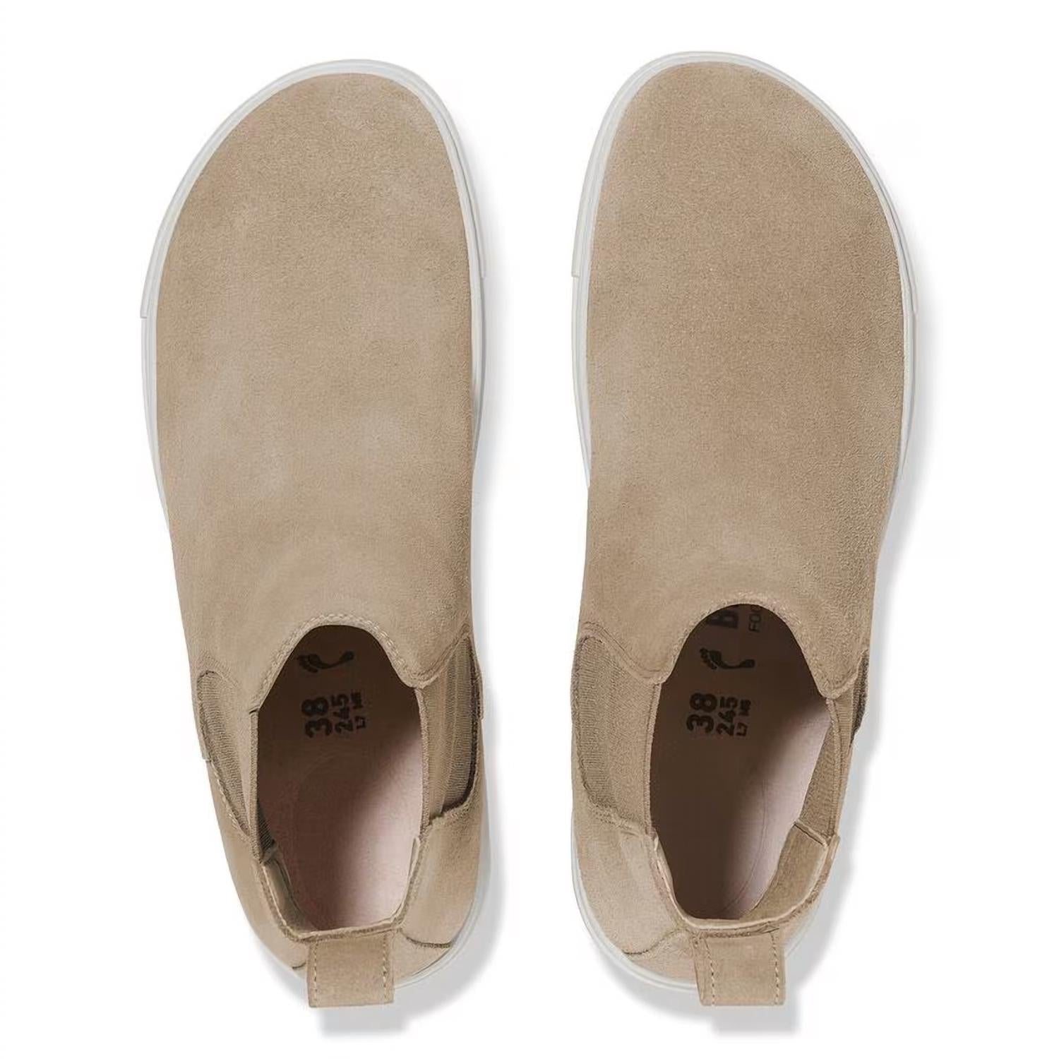 Women's Bend Chelsea Suede Leather Sneakerboot In Taupe