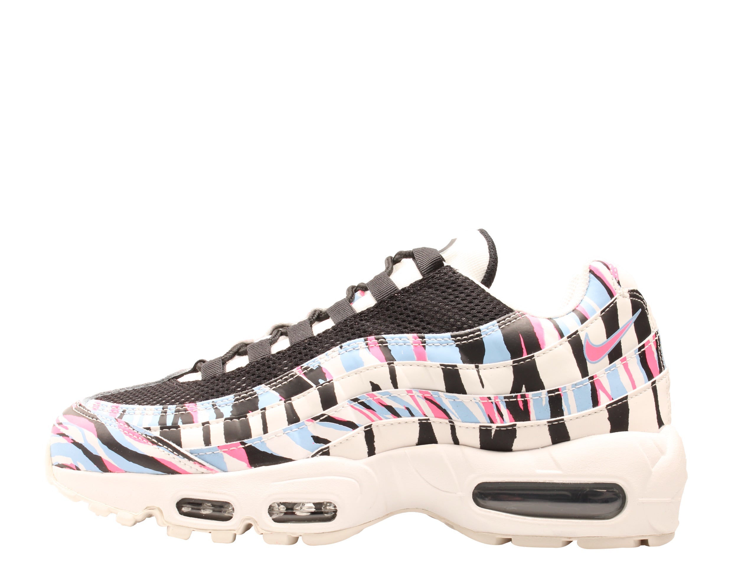 Men's Nike Air Max 95 CTRY Korea White/Black-Blue Running Shoes CW2359-100