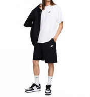 Sportswear Shor Sleeve Club Tee In White/black