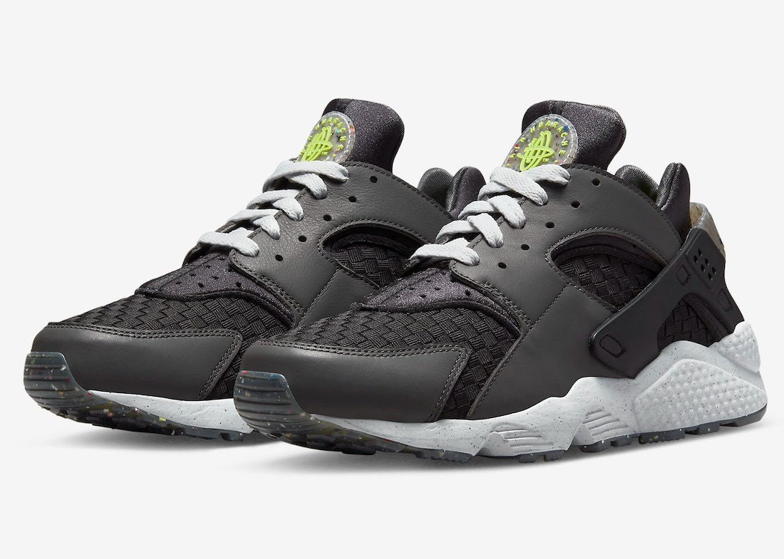 Men's Nike Air Huarache Crater Premium DM0863-002 Dark Smoke Gray Shoes