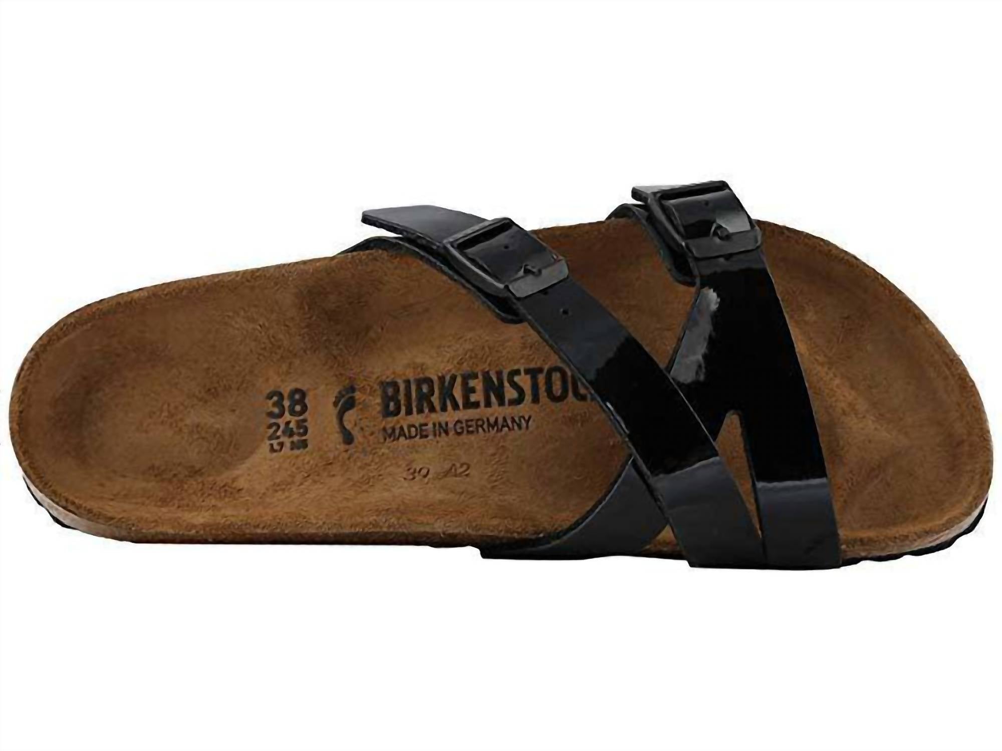 Women's Yao Balance Patent Sandal In Black
