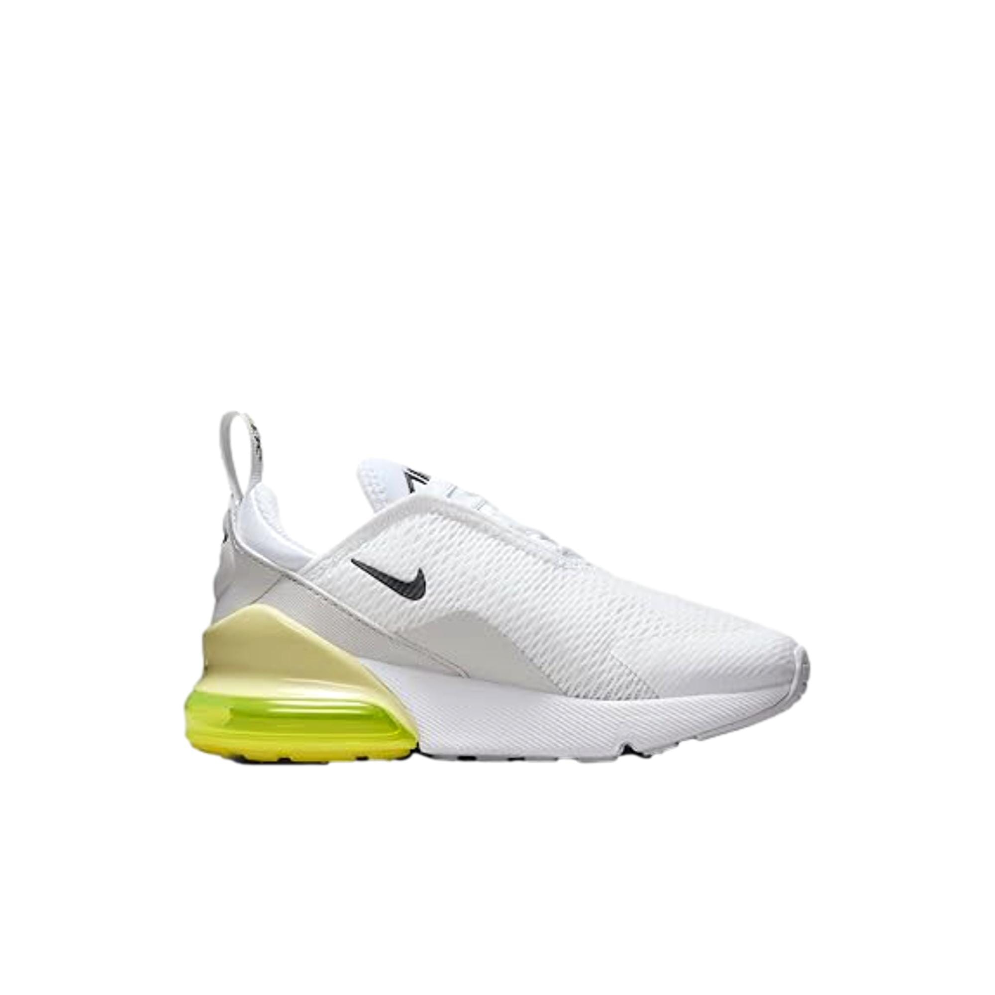 Pre-School Nike Air Max 270 White / Anthracite - Limelight AO2372-123