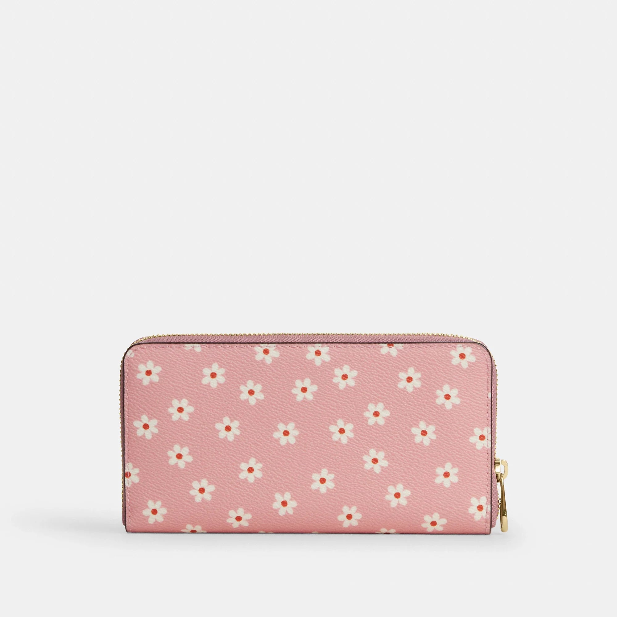 Coach Outlet Long Zip Around Wallet With Floral Print