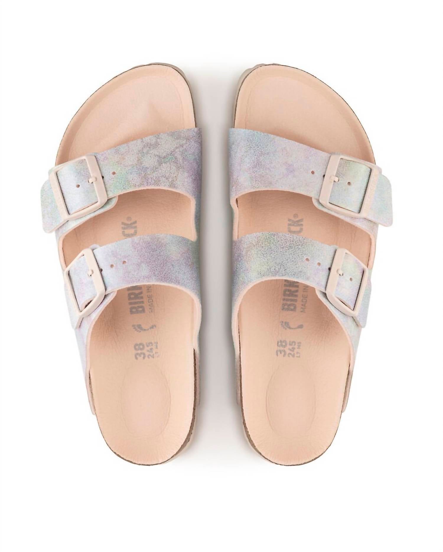 Arizona Vegan Micro Fibre Slide in Light Rose