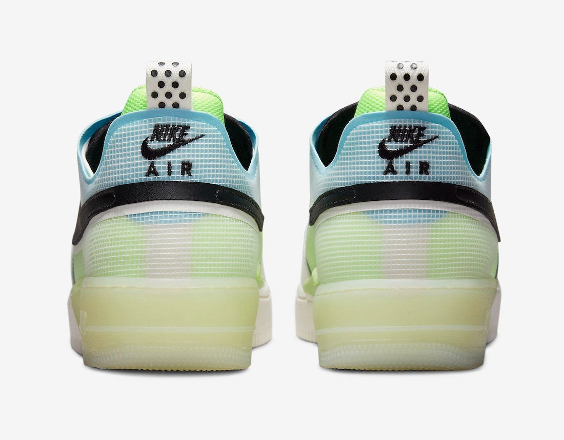 Men's Nike Air Force 1 React DM0573-101 Sail Barely Volt Lifestyle Shoes