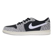 Nike Air Jordan 1 Retro Low OG Black/Muslin-Tech Grey-White  CZ0775-001 Women's