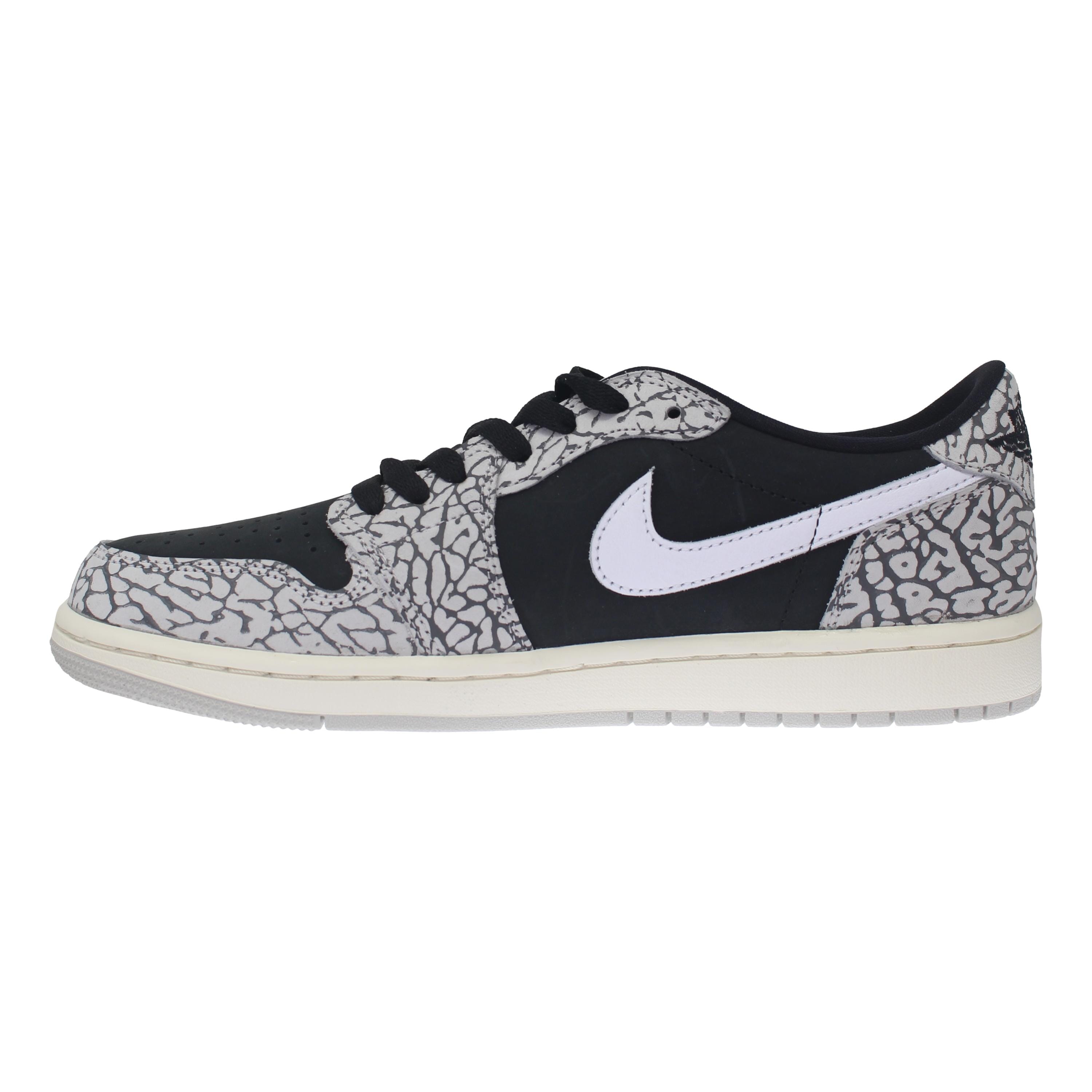 Nike Air Jordan 1 Retro Low OG Black/Muslin-Tech Grey-White  CZ0775-001 Women's