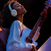Aeroband Guitar White