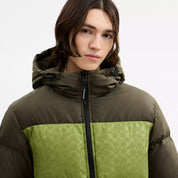 Coach Outlet Colorblock Down Jacket