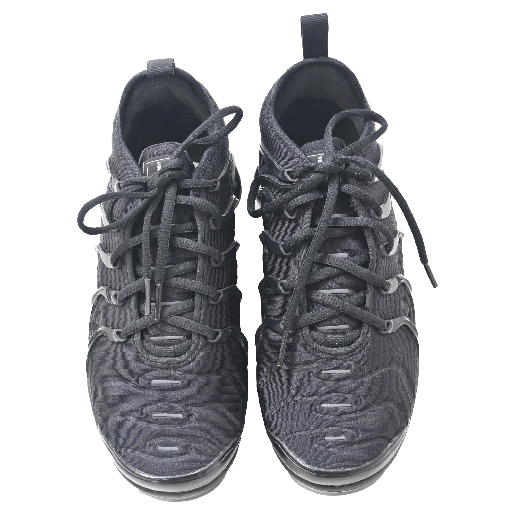 Nike Air Vapormax Plus Sneakers in Triple Black Cotton