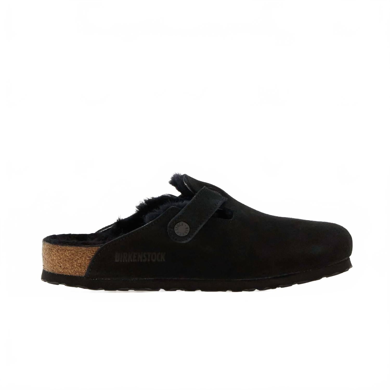 Women's Boston Vi Shearling Clog In Black