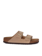 Sandcastle Arizona Nubuck Leather Slide Sandal