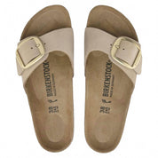 Women's Madrid Big Buckle Sandals In Ecru