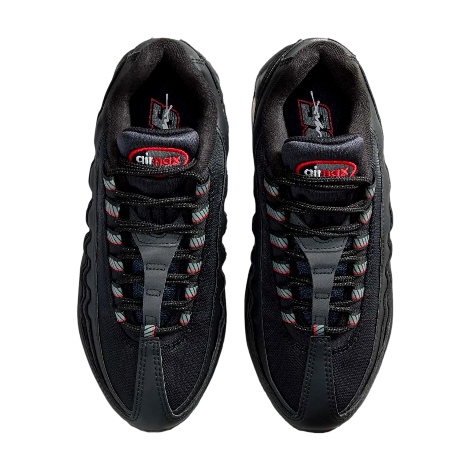 Nike Air Max 95 BB Leather Black / Smoke Grey  II4130-011 Grade-School