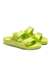 Women's Arizona Eva Two Strap Sandal In Active Lime