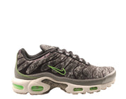 Men's Nike Air Max Plus Wolf Black-Electric Green Running Shoes DA9326-001