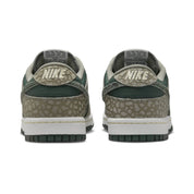 Men's Dunk Low Retro Premium Sneakers In Dark Stucco/vintage Green