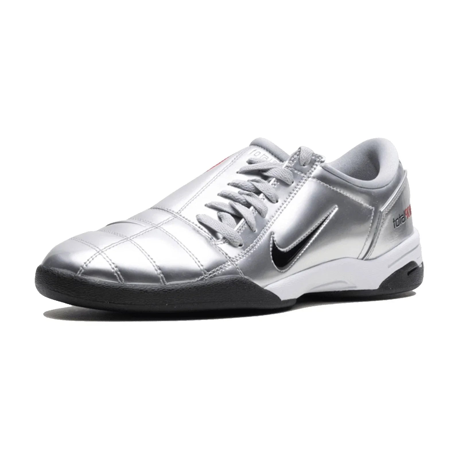 Nike Total 90 III SP HJ9351-002 Men's Silver Indoor Soccer Shoes LIQ620