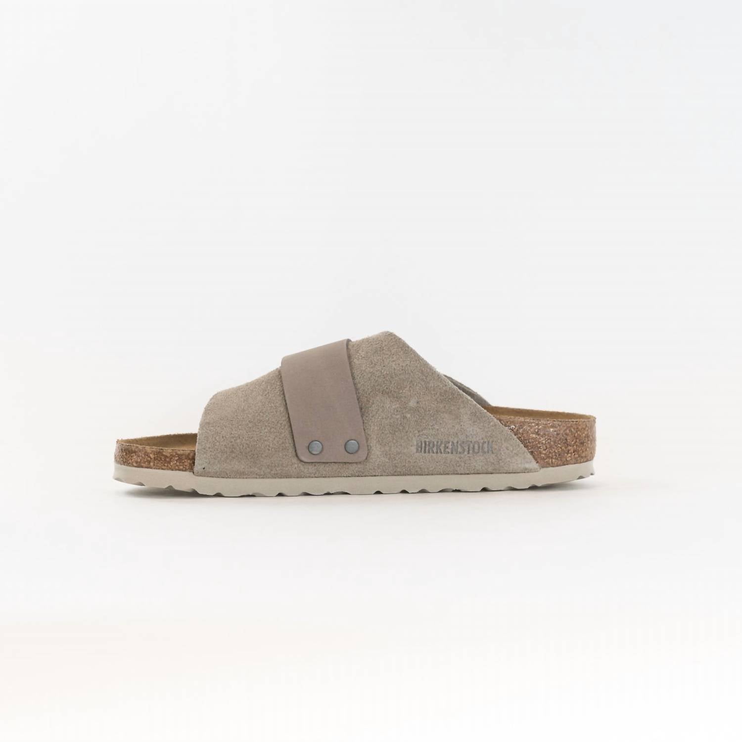 Women's Kyoto Sandal In Taupe Suede